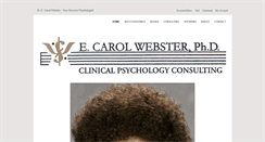Desktop Screenshot of drcarolwebster.com
